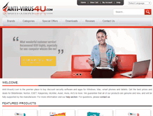 Tablet Screenshot of anti-virus4u.com